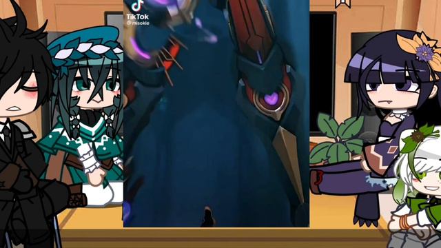 []🍃Archons react to Scaramouche🍃[] Genshin Impact reaction video смотреть онлайн