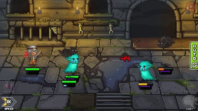 First Team - Bit Heroes - Gameplay Walkthrough Part 02 (iOS, Android) смотреть онлайн