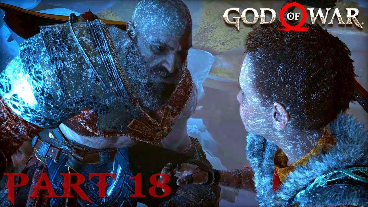 GOD OF WAR Прохождение Часть 18 "Испытание льдом" смотреть онлайн