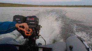 Абакан 420 с болотоходом Макс Мотор Лифан KP460 20лс.