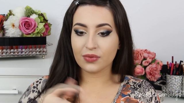 ♡ Gold Cat Smokey Eyes Tutorial | Melissa Samways ♡ смотреть онлайн