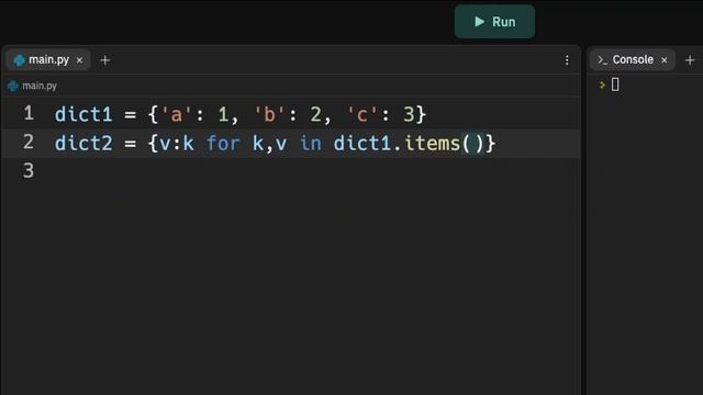 How to invert dictionary key/value in Python смотреть онлайн