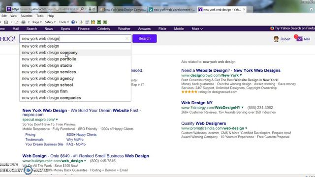 Web Design Company Page #1 In Bing.com (New York Web Design) +1(509)910-7727