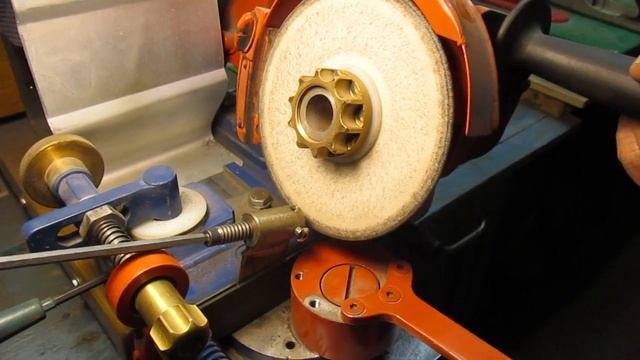 Заточка цепей. Абразивный круг (тарелка). смотреть онлайн