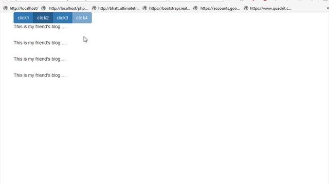 8. Text & Buttons in Bootstrap (Hindi) смотреть онлайн