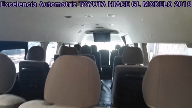 Toyota Hiace GL 15 Pasajeros Modelo 2018 En Venta смотреть онлайн