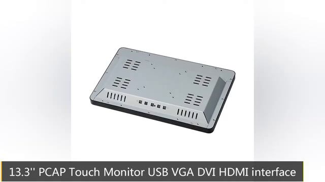 13.3inch custom made capacitive touchscreen USB VGA HDMI DVI, industrial waterproof vandalproof смотреть онлайн
