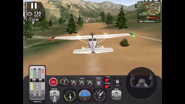 AFPS Airplane Flight Pilot Sim [Cesna 182 Mission # 13 Under The Radar Fly Near To The Ground]