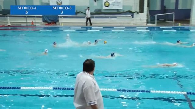 Водное поло, МГФСО 1 - МГФСО 3, г. Москва, ЗОЛОТОЙ МЯЧ 2017, смотреть онлайн
