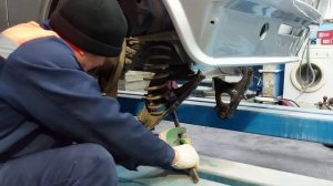 как быстро установить переднюю пружину на классике