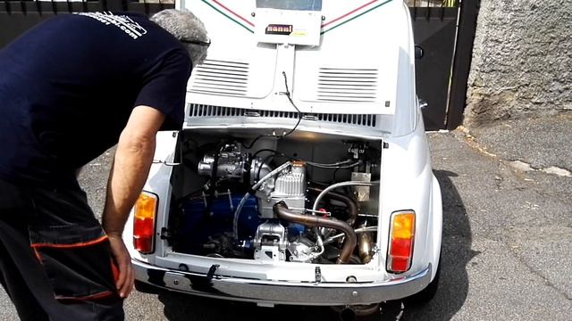 Fiat 500 storica elaborata motore 695 cc 5 marce смотреть онлайн