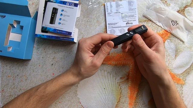 Ritmix RR-120 8Gb Цифровой Диктофон | Распаковка отзыв обзор смотреть онлайн