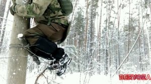 ❓Как ЗАЛЕЗТЬ на дерево.? Делаем ступеньки.