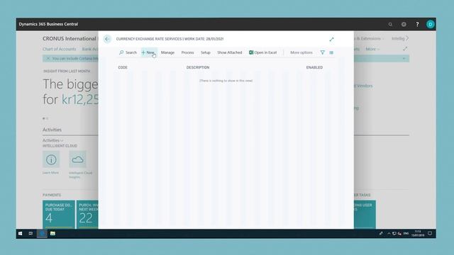 Update Currency Exchange Rates in Dynamics 365 Business Central смотреть онлайн