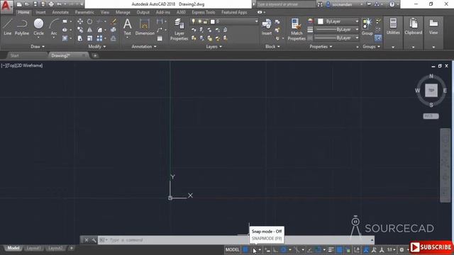 Grid and Snap AutoCAD 2018 смотреть онлайн