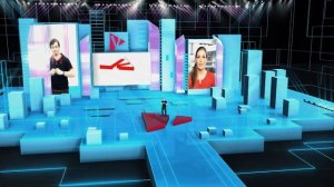 Виртуальная студия для трансляций онлайн конференций "Видеоинструмент"