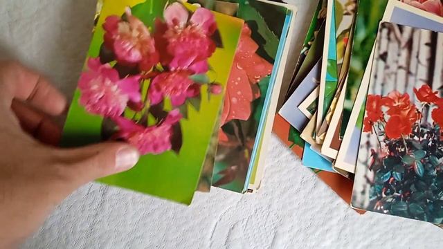 Розы, Флоксы, Ландыши, Тюльпаны, открытки смотреть онлайн