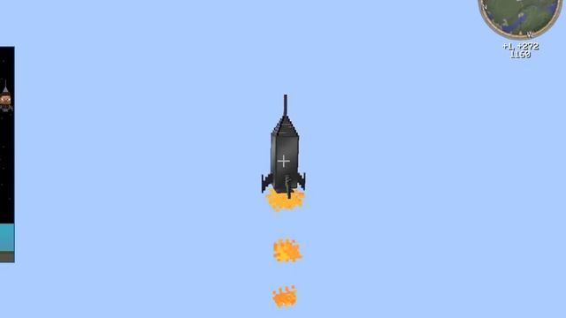 Как полететь в космос в майнкрафт. смотреть онлайн