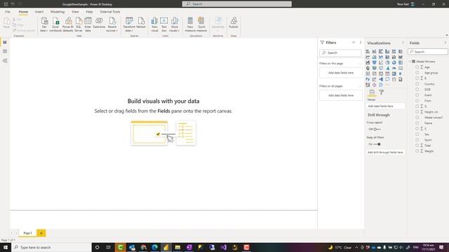 Power BI Get Data from Google Sheets смотреть онлайн