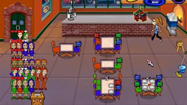 Diner Dash 2: Restaurant Rescue - Tony's Ristorante - Level 15 смотреть онлайн