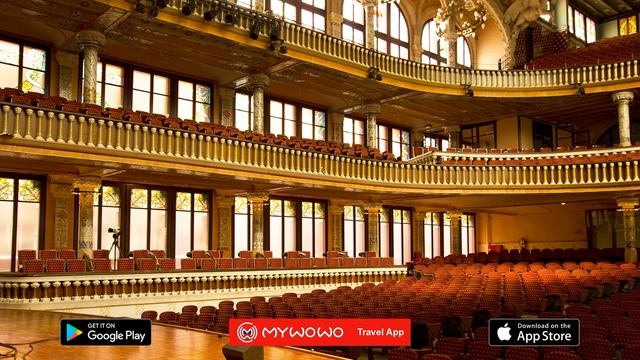 Дворец Каталонской Музыки – Презентация – Барселона – Аудиогид – MyWoWo Travel App смотреть онлайн