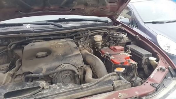 Плохой запуск mitsubishi L200 зимой.