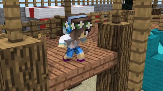 Psycho Girl 1 to 17 / Complete Minecraft song and video series смотреть онлайн