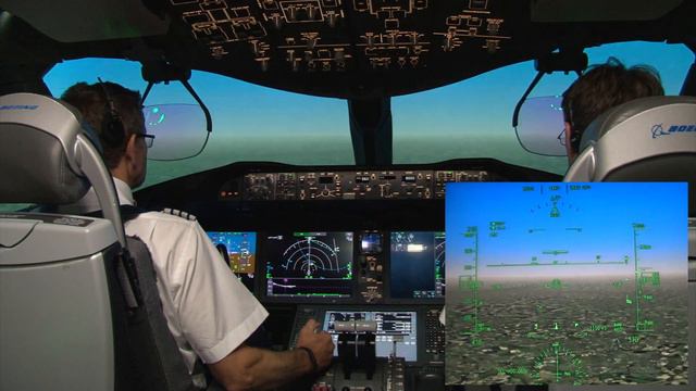 TUI Jet 787 | 12 approach procedure смотреть онлайн
