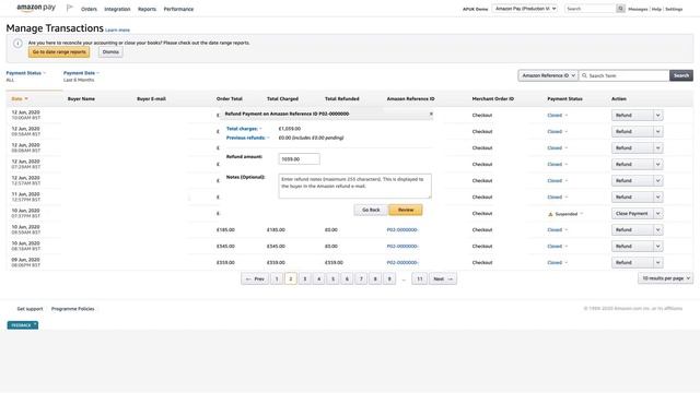 Refund an Amazon Pay Transaction смотреть онлайн