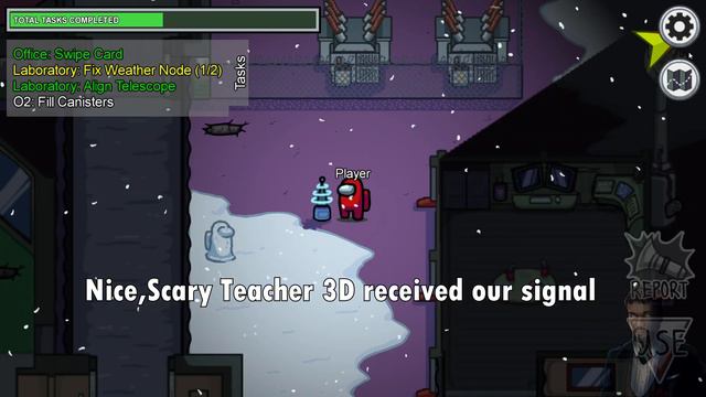 Among Us But Scary Teacher 3D Is An Impostor смотреть онлайн