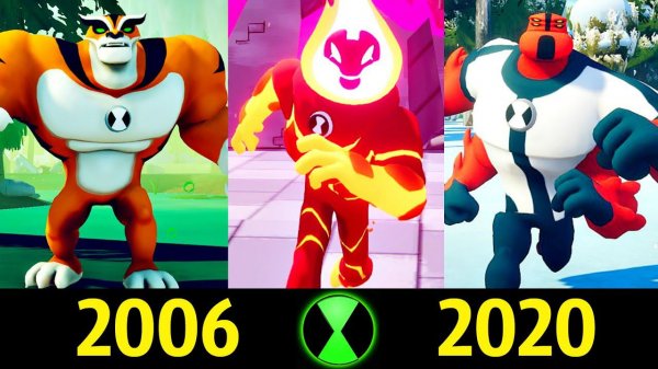 ✅ Бен 10 - Эволюция в Играх (2006 - 2020) !