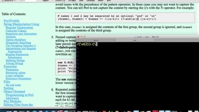 Perl Regular Expressions Wrapup смотреть онлайн
