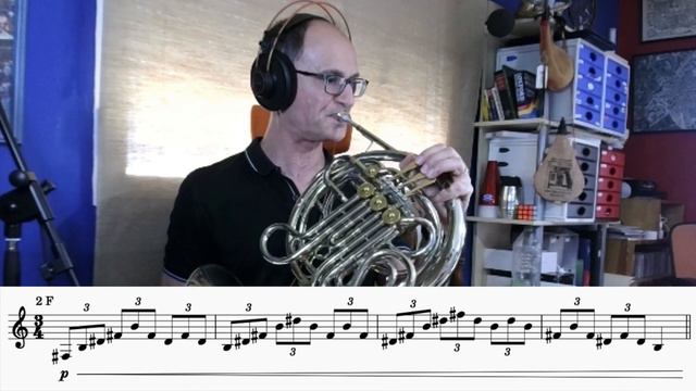 French Horn Technique 26. ATTACKS 8 смотреть онлайн