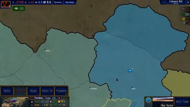 ''TİMUR DEVLETİNİ CANLANDIRMAK '' // 1492 TİMUR DEVLETİ | Age Of History 2 || Bölüm 1 |Yeni Seri| смотреть онлайн