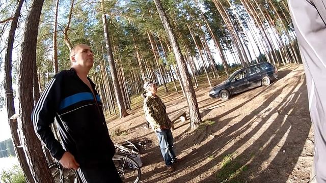 Озеро Глубокое. Прозрачное озеро Беларуси. Поездка на велосипедах с палатками. Витебская область. смотреть онлайн