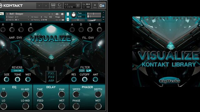 Visualize For Kontakt - Samples|Vocals|808s & More - Trap|R&B смотреть онлайн