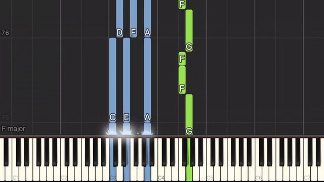Conan Gray - Heather - EASY Piano Tutorial смотреть онлайн