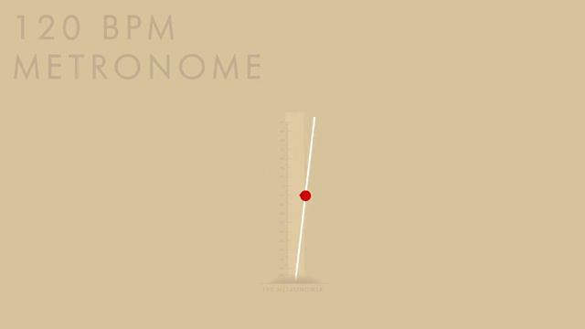 120 BPM Metronome - 1 Hour Metronome 120 BPM смотреть онлайн