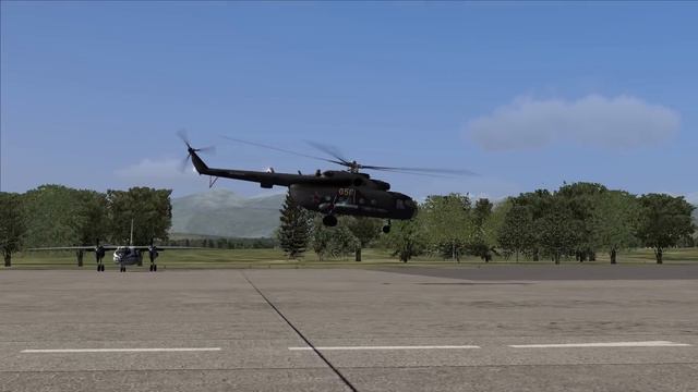 DCS: Ми-8МТВ2 - взлет на передней стойке смотреть онлайн