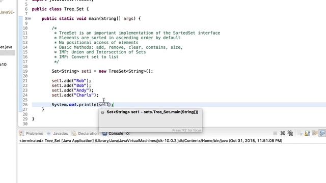 00065 Tree Set: Learn How to Code The Complete Core Java Programming Course смотреть онлайн