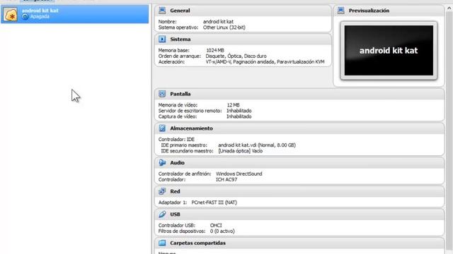 Como instalar android 4.4 kit kat en virtualbox смотреть онлайн