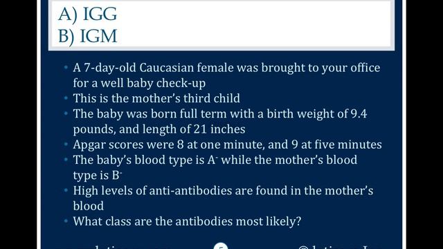 1121: IgG or IgM смотреть онлайн