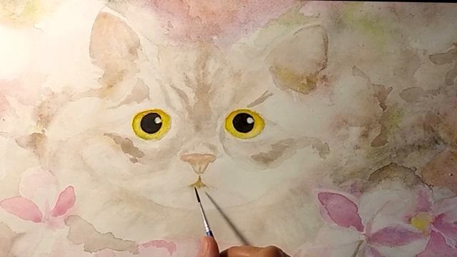 Котёнок в цветах???? смотреть онлайн