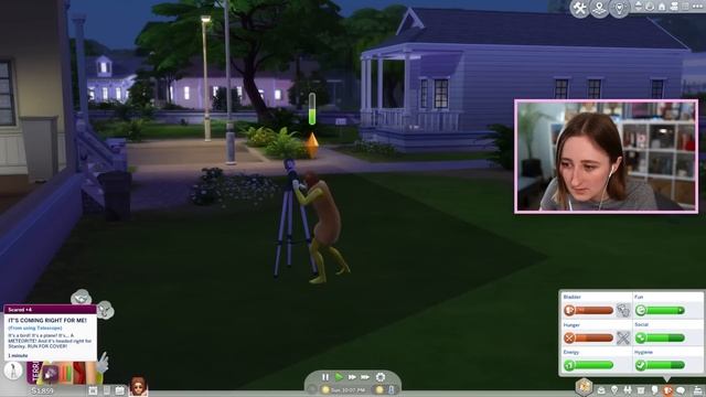 Death By Meteor in The Sims 4 смотреть онлайн