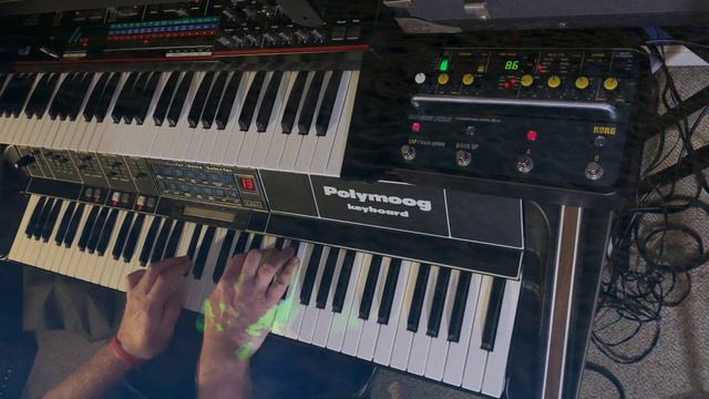 Polymoog 280A Roland JX3P and Korg SDD3000 lullaby jam for Jamuary 28 2022 смотреть онлайн