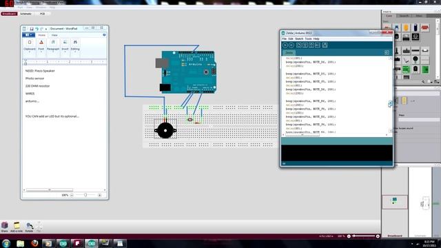 Arduino - Piezo Speaker with Photo sensor - Jack H смотреть онлайн