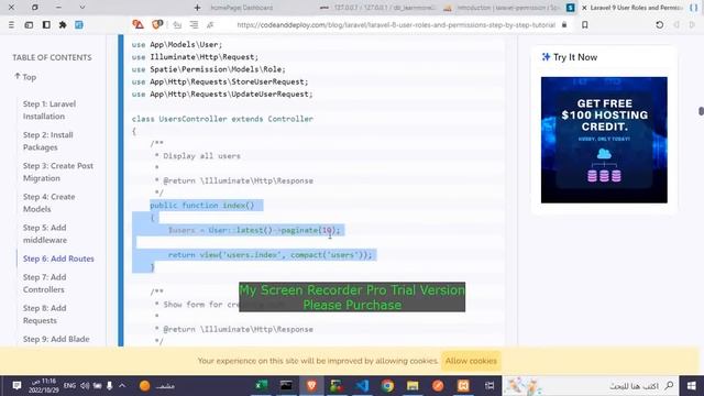 install spatie/laravel-permission | explane Roles and Permissions | part1 смотреть онлайн