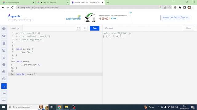 Spread and Rest operators: Learn React:From Zero to Hero. Part 5 | In Hindi смотреть онлайн