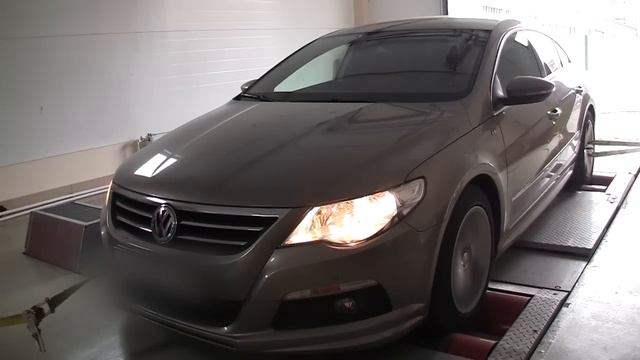 VW Passat CC чип тюнинг с замером мощности от Bood.ru смотреть онлайн
