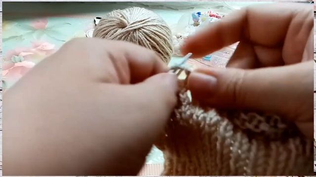МК носочки на двух спицах смотреть онлайн
